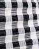 LE BOP LE BOP High Waisted Bikini Bottoms Gingham (Black/White) - 5