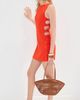 LE BOP LE BOP Jane Linen Mini Dress Clam Bake - 4