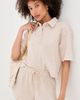 LE BOP LE BOP Josephine Polo Top Heathered Oat - 2