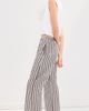LE BOP LE BOP Kelsey Pants White/Grey Stripe - 4