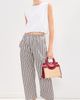 LE BOP LE BOP Kelsey Pants White/Grey Stripe - 5