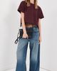 LE BOP LE BOP Lace Hazel Tee Chocolate/Black - 5