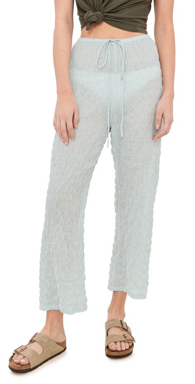LE BOP LE BOP LE BOP x Mally K. Goldman Arden Pants Sage Green