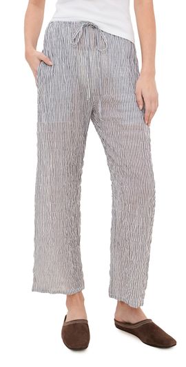 LE BOP LE BOP LE BOP x Mally K. Goldman Arden Stripe Pants Charcoal/White
