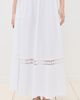 LE BOP LE BOP LE BOP x Mally K. Goldman Carey Skirt White - 4
