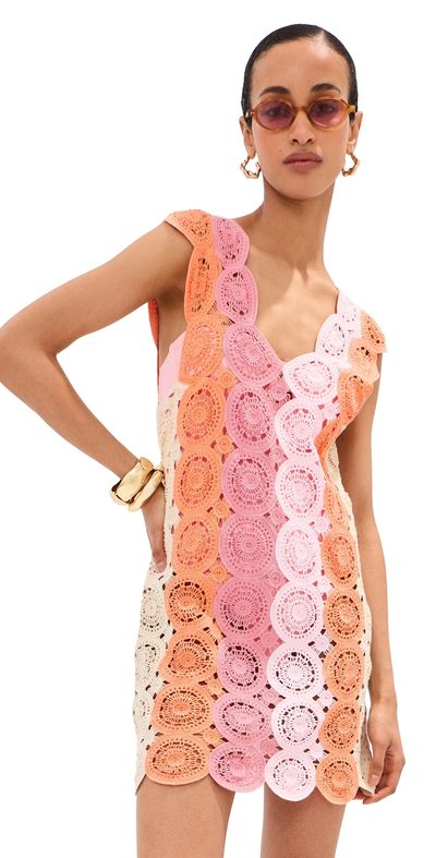 LE BOP LE BOP Livia Mini Dress Pink Multi
