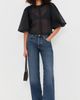 LE BOP LE BOP Liza Puff Sleeve in Organza Black - 5