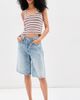 LE BOP LE BOP Louise Stripe Tank Burgundy/Ivory - 5
