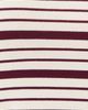 LE BOP LE BOP Louise Stripe Tank Burgundy/Ivory - 6