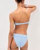 LE BOP LE BOP Low V Rise Bikini Bottoms Gingham (Marina/Ivory) - 3