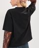 LE BOP LE BOP Lucy Double Lace Tee Black/Brown - 4