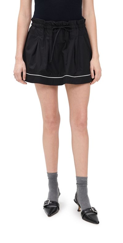 LE BOP LE BOP Madeleine Skirt Black/White