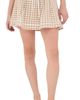 LE BOP LE BOP Madeline Skirt Khaki Check - 1