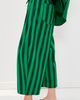 LE BOP LE BOP Marcella Barrel Pants Green/Dark Green Stripe - 5