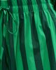 LE BOP LE BOP Marcella Barrel Pants Green/Dark Green Stripe - 6