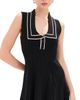 LE BOP LE BOP Maren Ribbed Dress Black/White - 1