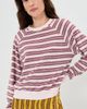 LE BOP LE BOP Marlow Sweatshirt Rose/Bordeaux - 3