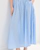 LE BOP LE BOP Martha Eyelet Skirt Blue - 2