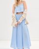 LE BOP LE BOP Martha Eyelet Skirt Blue - 5