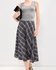 LE BOP LE BOP Myrtle Circle Skirt Charcoal/Blue Plaid - 2