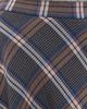 LE BOP LE BOP Myrtle Circle Skirt Charcoal/Blue Plaid - 6