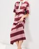 LE BOP LE BOP Nell Polo Maxi Dress Mahogany/Rose - 2