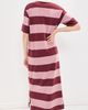 LE BOP LE BOP Nell Polo Maxi Dress Mahogany/Rose - 3