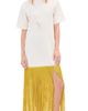 LE BOP LE BOP Nico Fringe Dress Ivory/Olive - 1