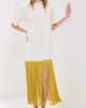 LE BOP LE BOP Nico Fringe Dress Ivory/Olive - 5