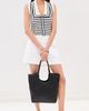 LE BOP LE BOP Noa Ribbed Tank Top Midnight/White - 5