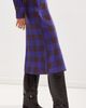 LE BOP LE BOP Olive Skirt Deep Blue/Brown - 4