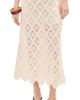 LE BOP LE BOP Ora Crochet Skirt Ivory - 1