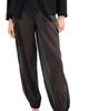 LE BOP LE BOP Organza Cargo Pocket Pants Black - 1