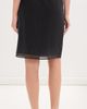 LE BOP LE BOP Organza Pull On Bungee Skirt Black - 3
