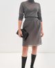 LE BOP LE BOP Organza Pull On Bungee Skirt Iron Grey - 2