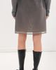 LE BOP LE BOP Organza Pull On Bungee Skirt Iron Grey - 4