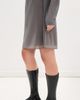 LE BOP LE BOP Organza Pull On Bungee Skirt Iron Grey - 5