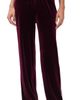 LE BOP LE BOP Paige Velvet Pants Wine/Ivory Stripe - 1