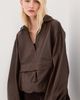 LE BOP LE BOP Pippa Pullover with Front Pocket Coffee - 2