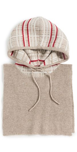 LE BOP LE BOP Plaid Dickie Taupe/White/Red One