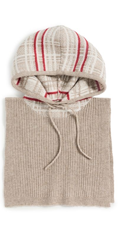 LE BOP LE BOP Plaid Dickie Taupe/White/Red One