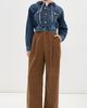LE BOP LE BOP Plaid Dickie Taupe/White/Red One - 6