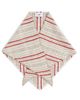 LE BOP LE BOP Plaid Triangle Scarf Taupe/White/Red One - 1