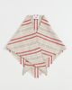 LE BOP LE BOP Plaid Triangle Scarf Taupe/White/Red One - 2