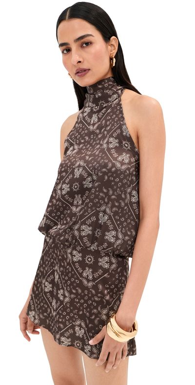 LE BOP LE BOP Regina Dress Brown Bandana