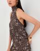 LE BOP LE BOP Regina Dress Brown Bandana - 2
