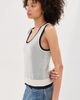 LE BOP LE BOP Rina Tank Top White/Midnight - 4