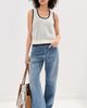 LE BOP LE BOP Rina Tank Top White/Midnight - 5