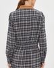 LE BOP LE BOP Rocky Shirt Dress Heather Grey Plaid - 4
