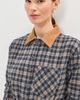 LE BOP LE BOP Rocky Shirt Dress Heather Grey Plaid - 6
